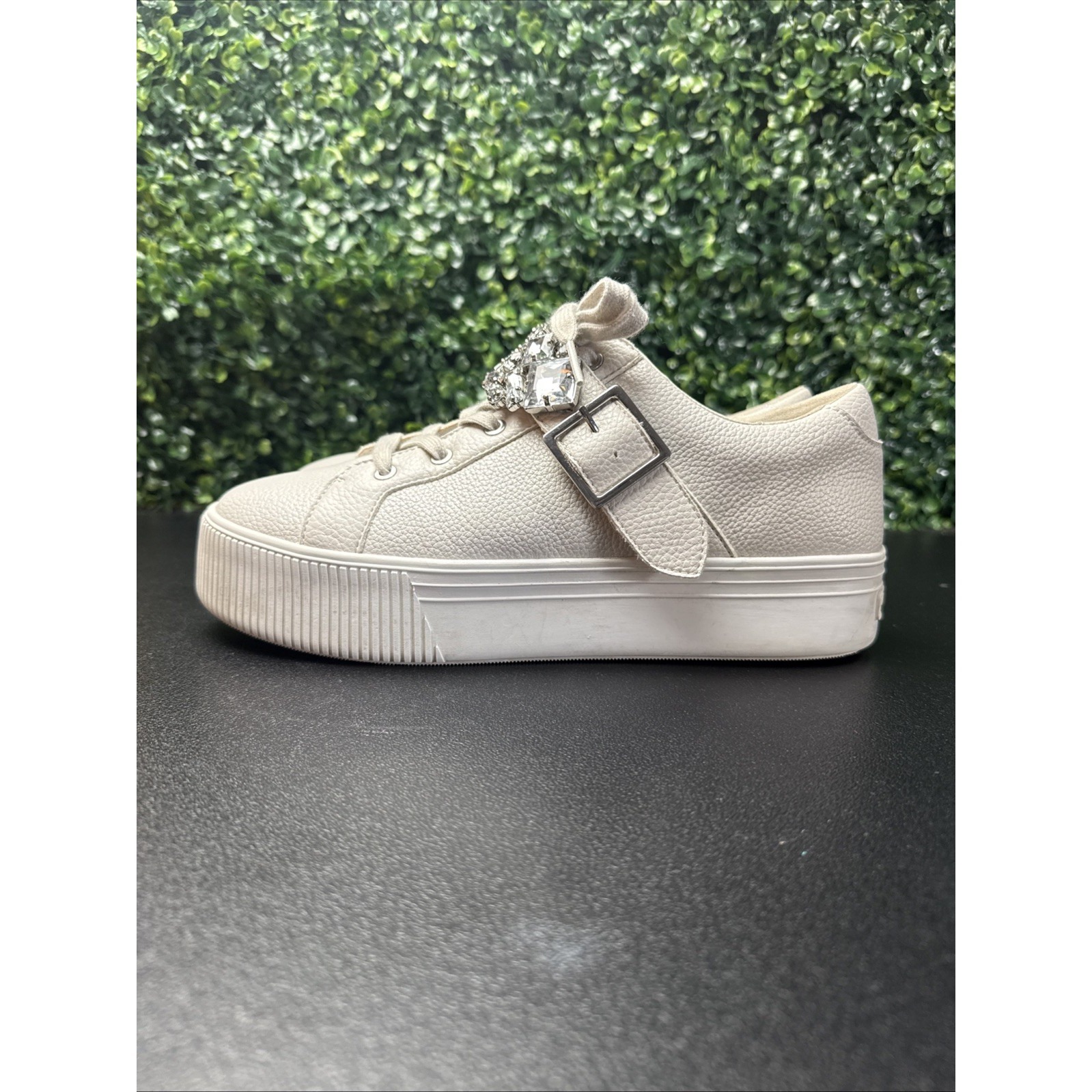 Karl Lagerfeld Paris Verio Platform Sneakers Women's Size 10 M